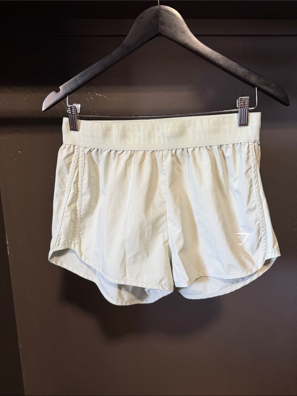Gymshark Sage Green Performance Shorts